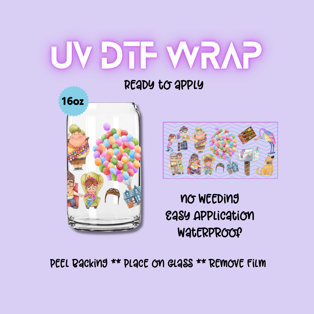 UP Movie UV DTF WRAP