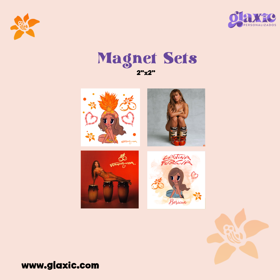 Tropicoqueta Magnet Sets