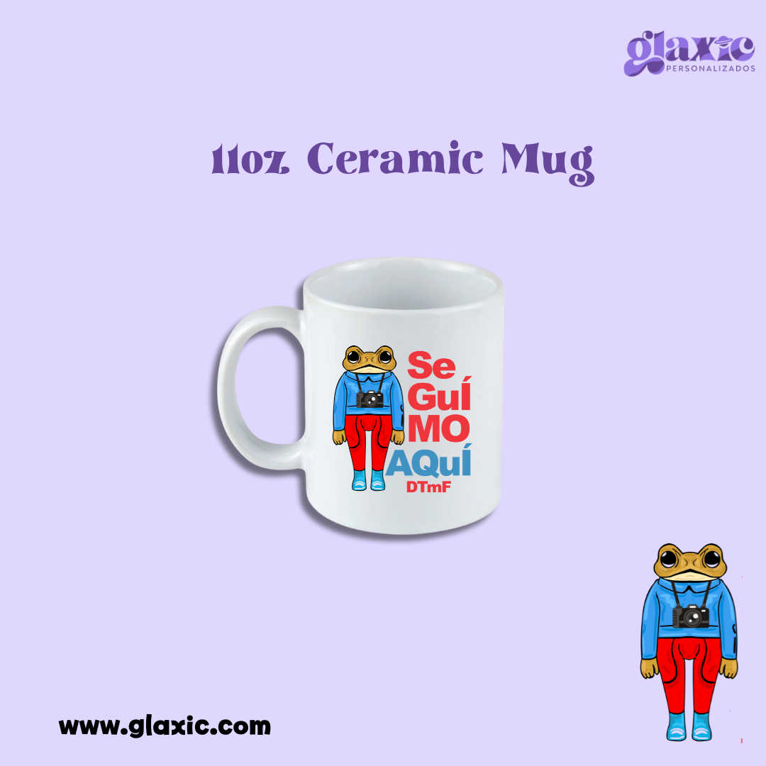 Seguímo Aquí Ceramic Mug