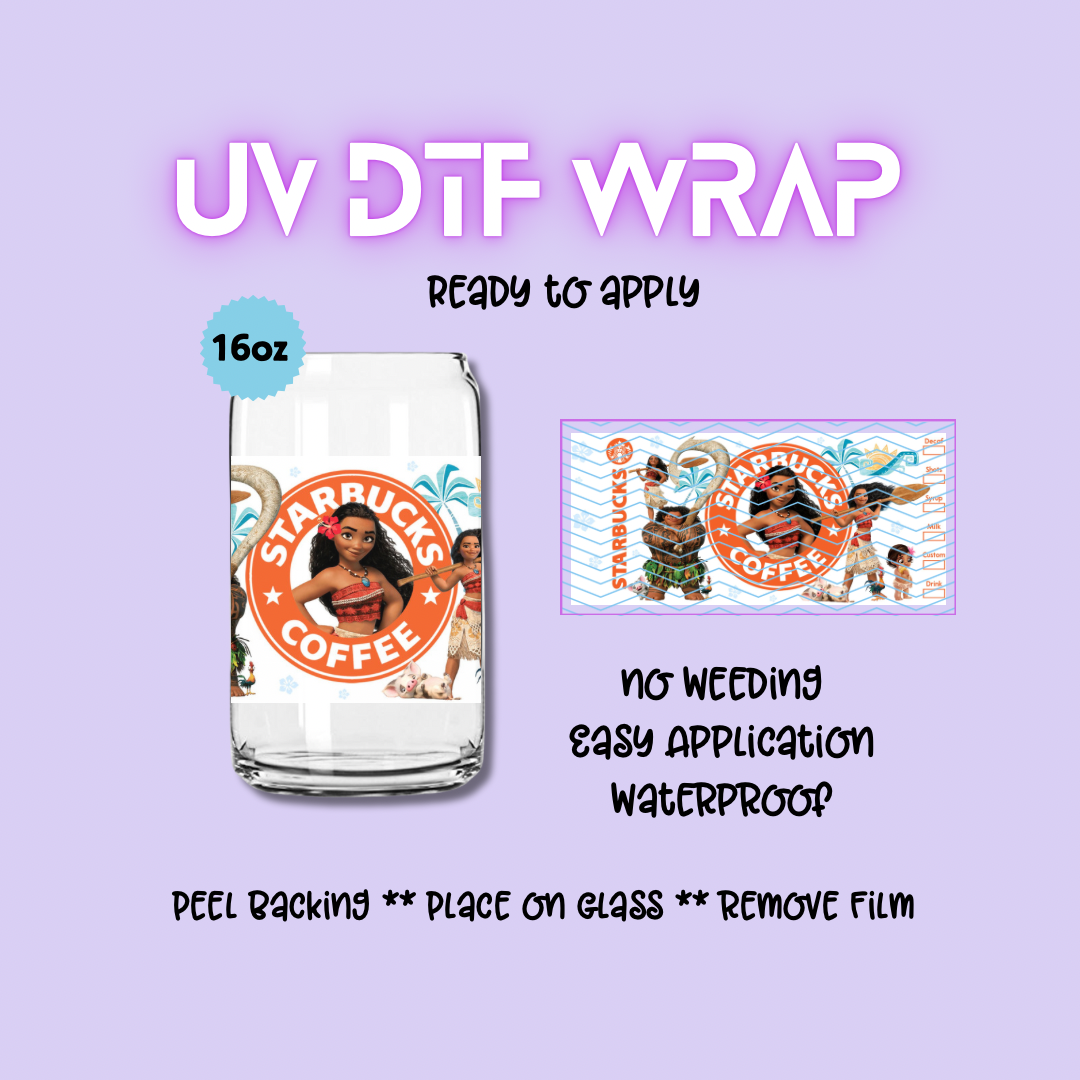 Moana UV DTF WRAP
