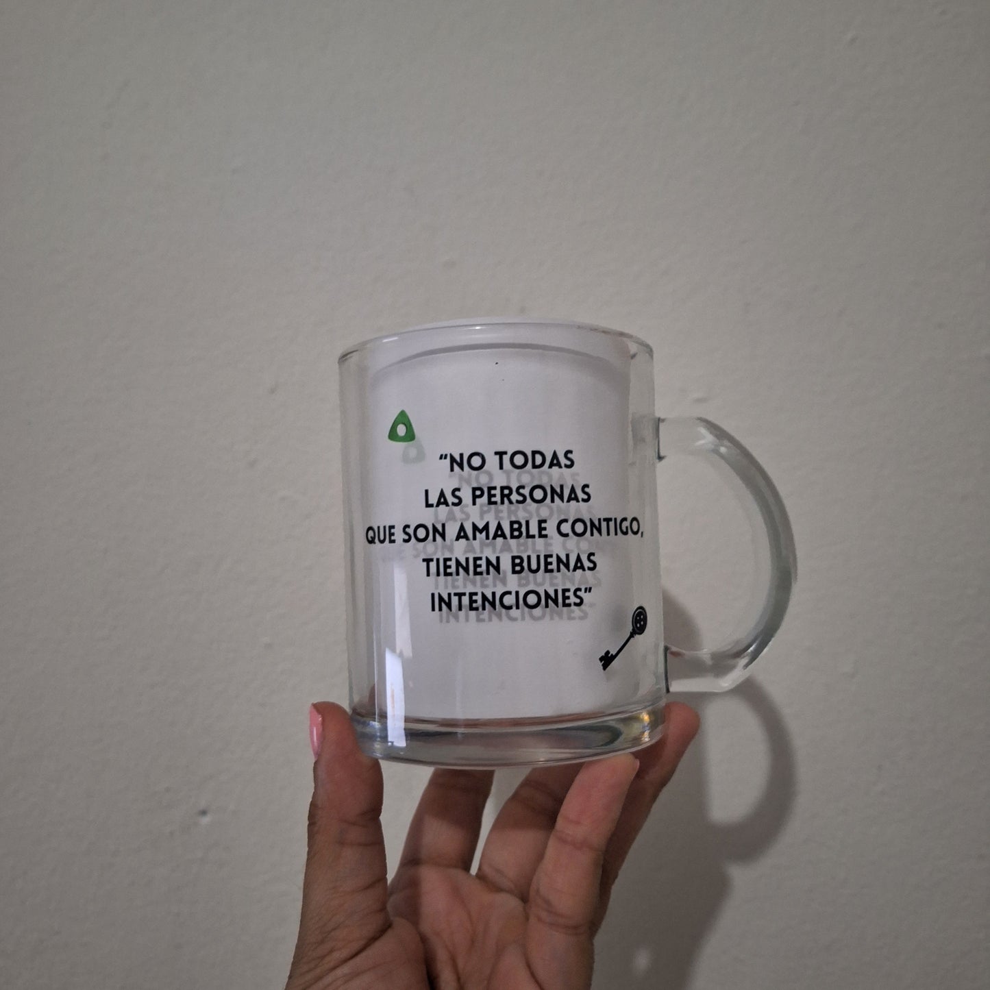 Frases Coraline Glass Mug
