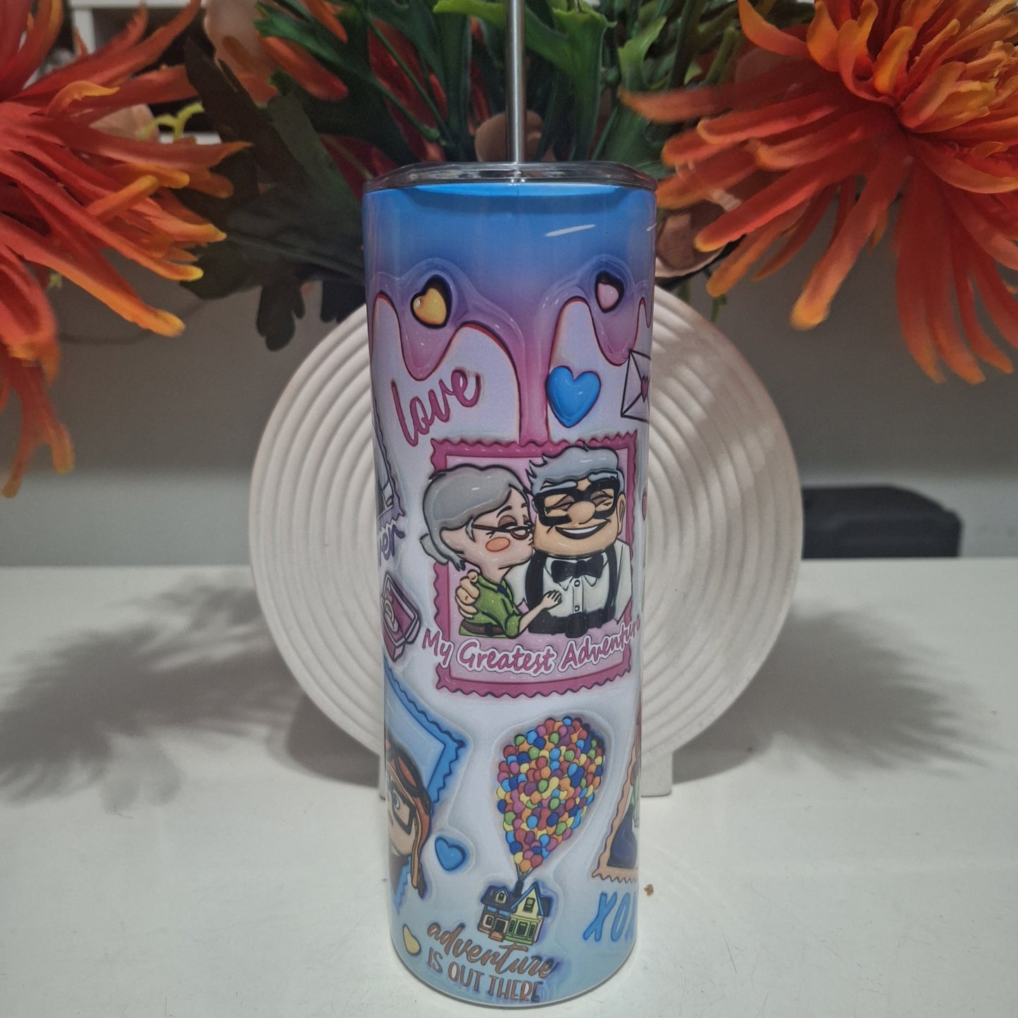 Carl & Ellie 🩷 Up Movie Tumbler
