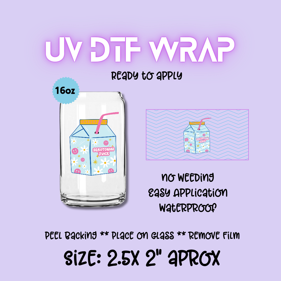 Serotonin Juice UV DTF DECAL