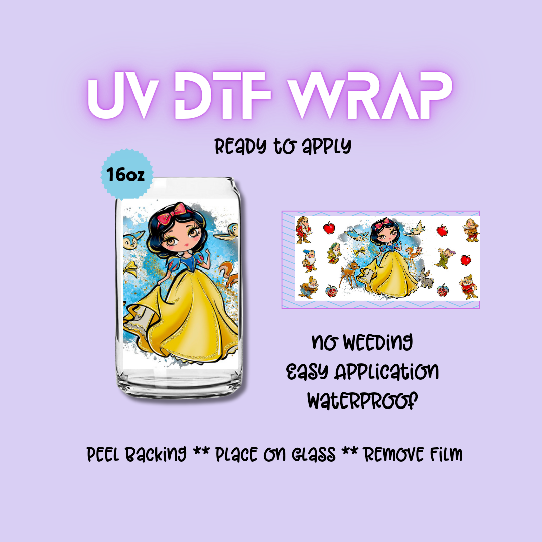 Snowhite UV DTF WRAP