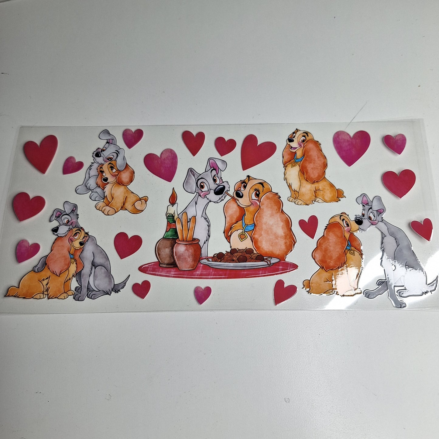 Lady and the Tramp UV DTF WRAP