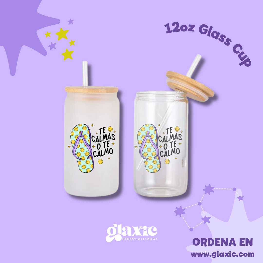 Te Calmas 🩴 Glass Cup