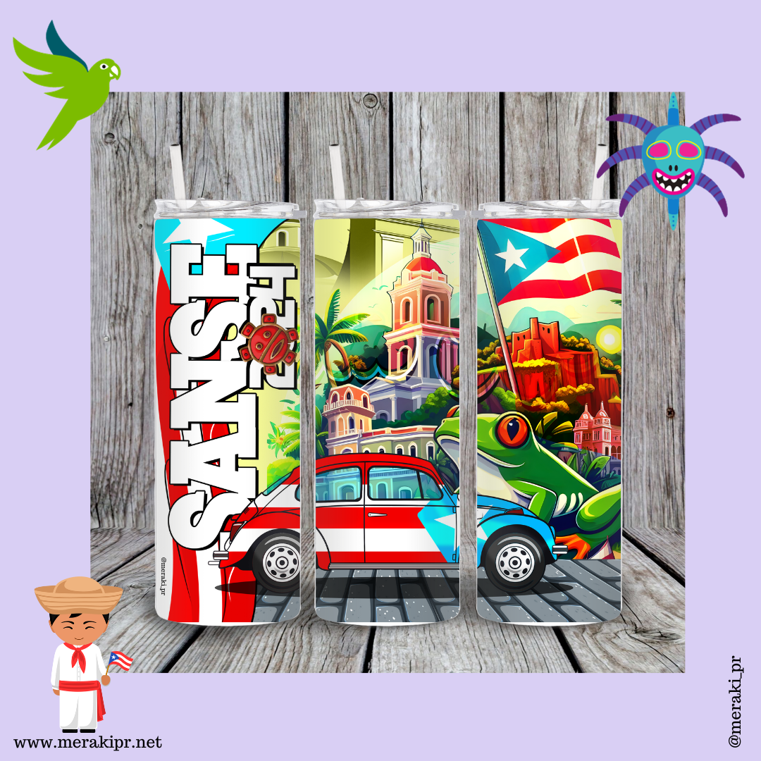 Calle San Sebastián 20oz Skinny Tumbler