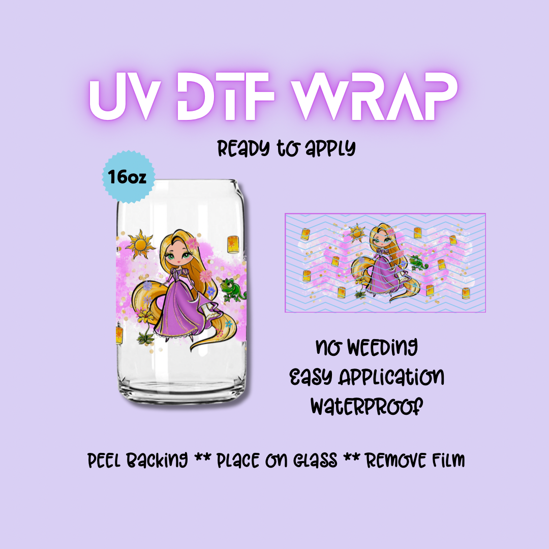 Rapunzel UV DTF WRAP