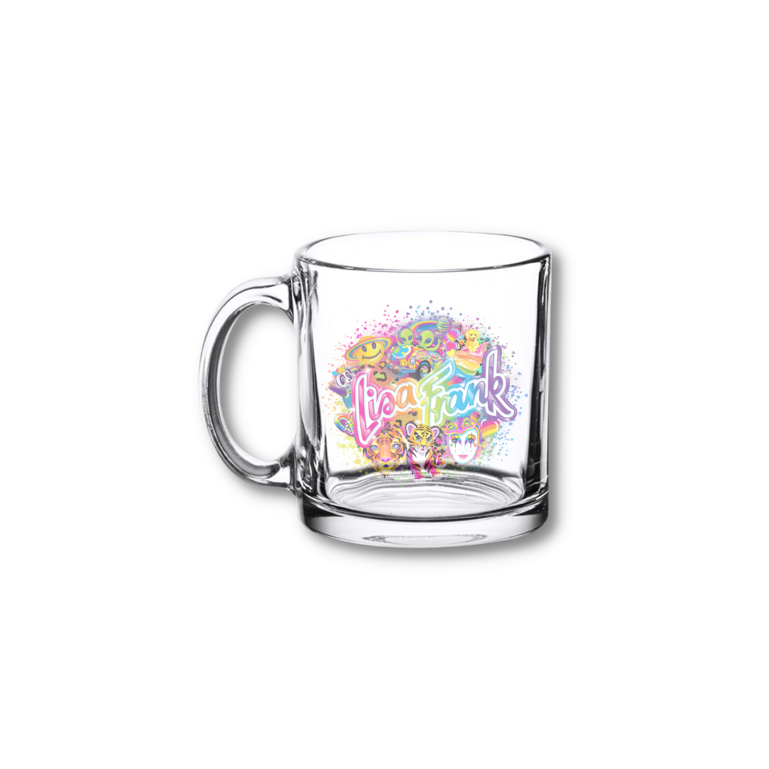Taza Cristal-Lisa Frank
