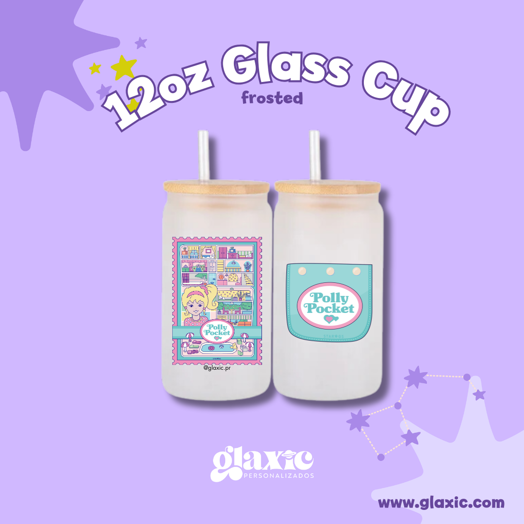 Polly Pocket- Glass Cup Frosted