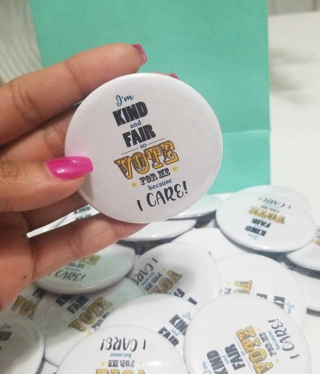 Button Pins 2 1/4" -12pcs set