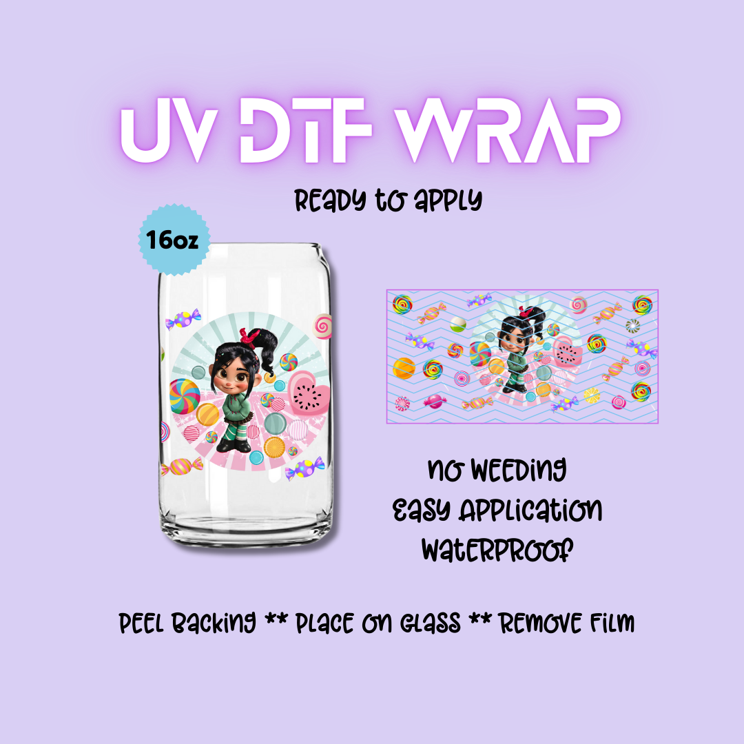 Vanellope UV DTF WRAP