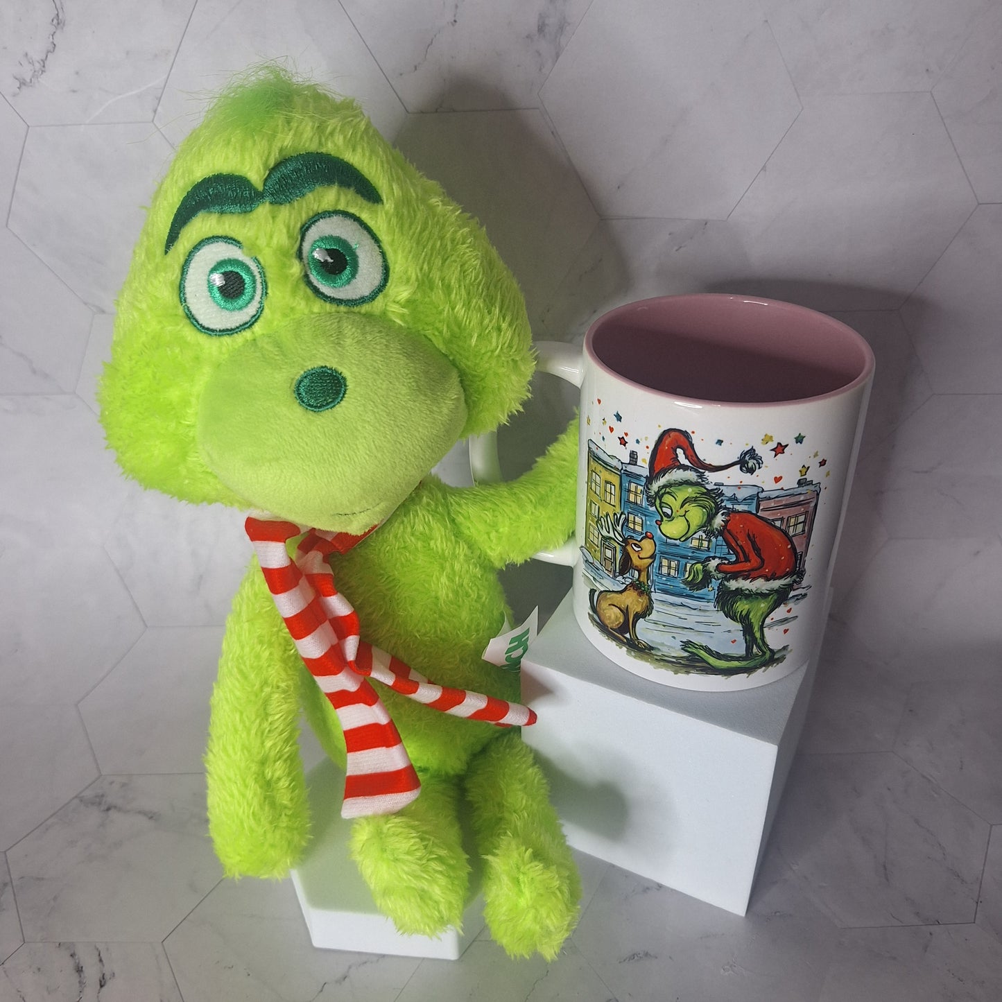 Grinch Set Taza