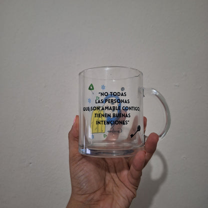 Frases Coraline Glass Mug