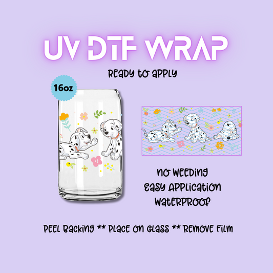 101 Dalmatas UV DTF WRAP