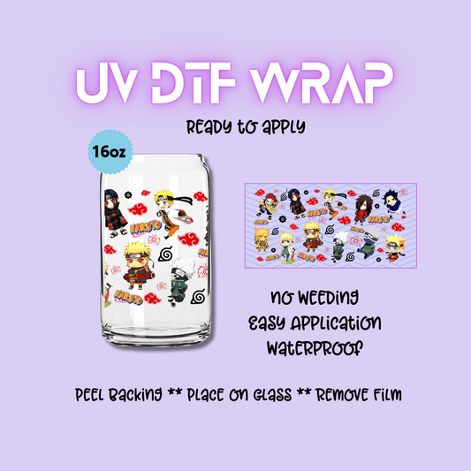 Naruto UV DTF WRAP
