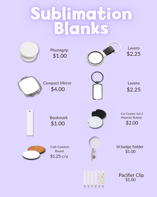 Sublimation Blanks