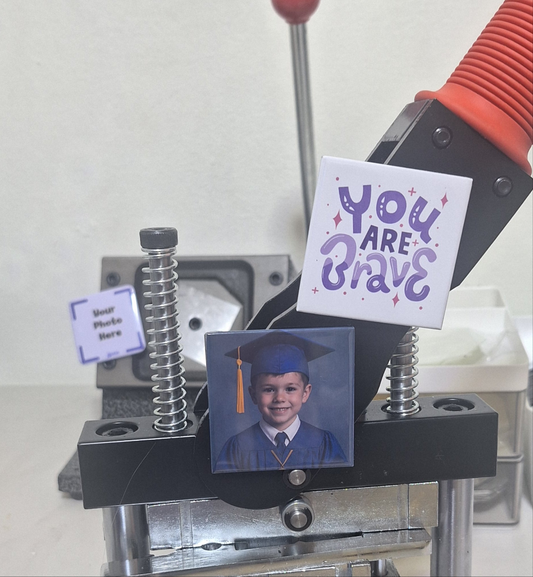 4 Custom Photo Magnets 2"x2"