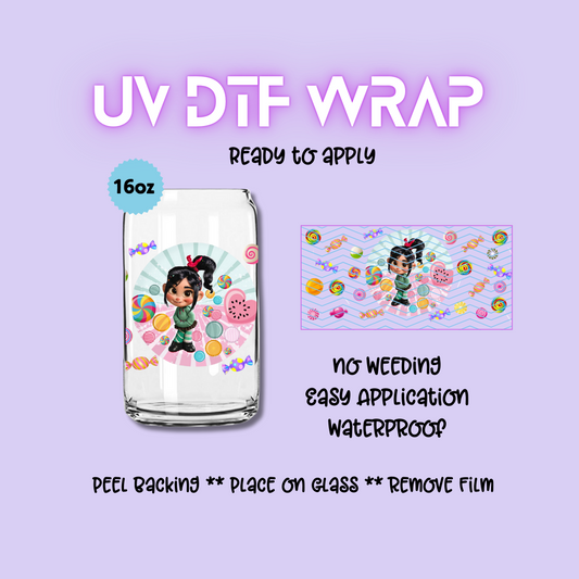 Vanellope UV DTF WRAP