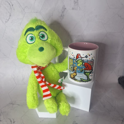 Grinch Set Taza