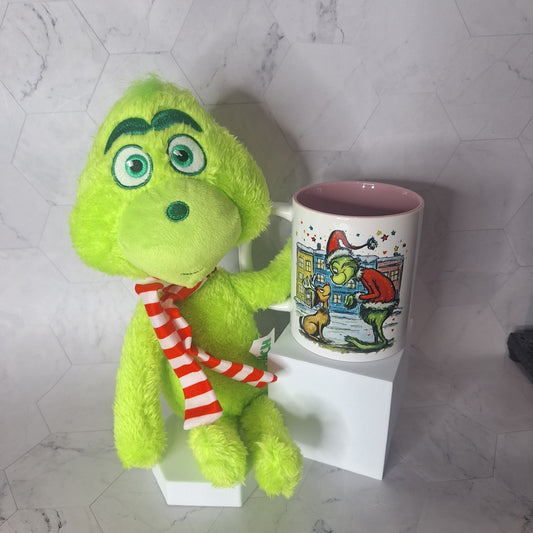 Grinch Set Taza