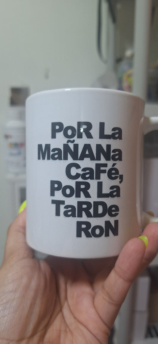 Taza Por la mañana Café- Leer descripción